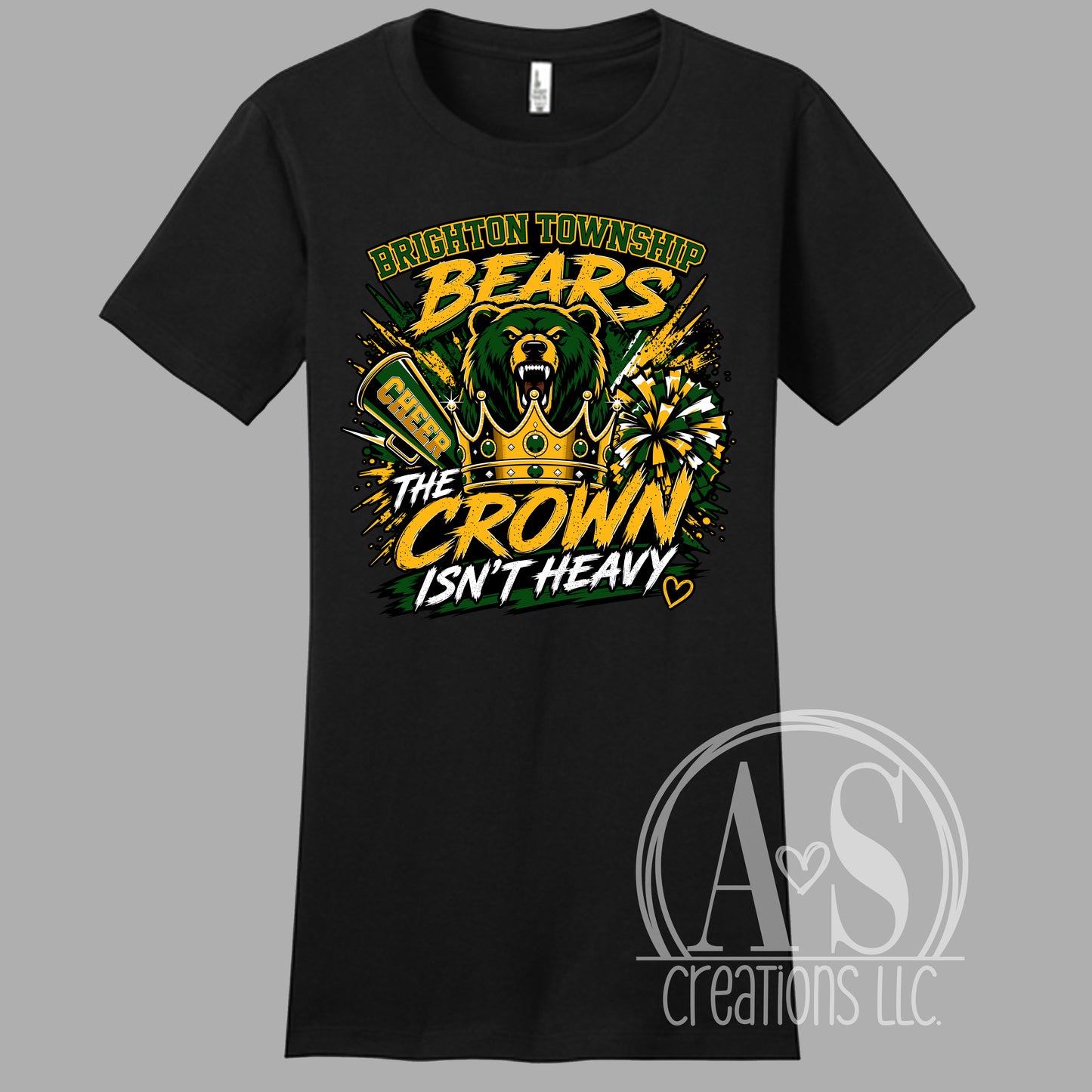 Brighton Township Bears Crown Design