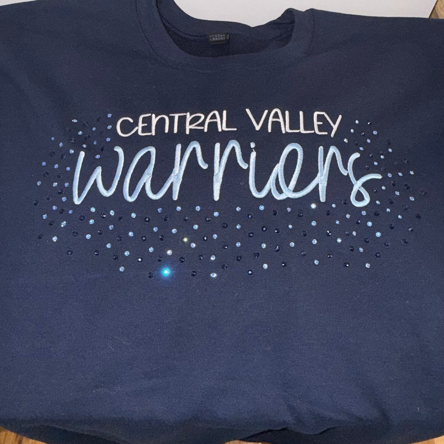 Sequin Central Valley Warriors Sweatshirt - LG