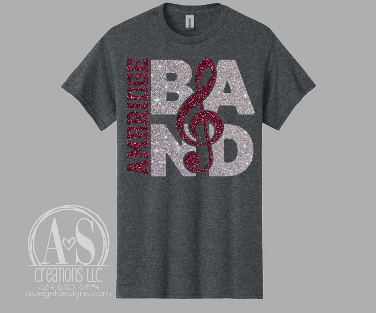 Ambridge Band 2026 - Dark Grey GLITTER