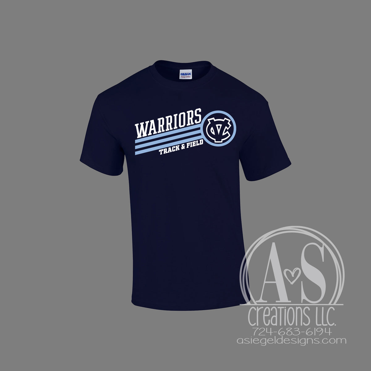 Warriors Track & Field -Navy