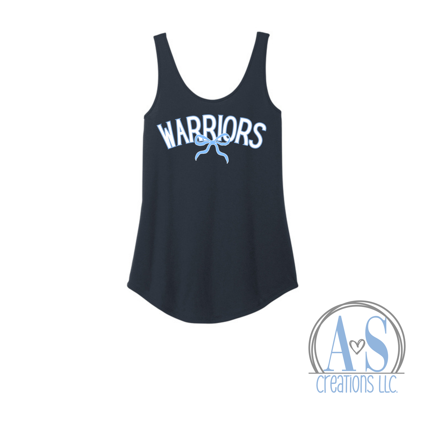 Warriors Bow Tank Top - Lil' Warriors Fundraiser