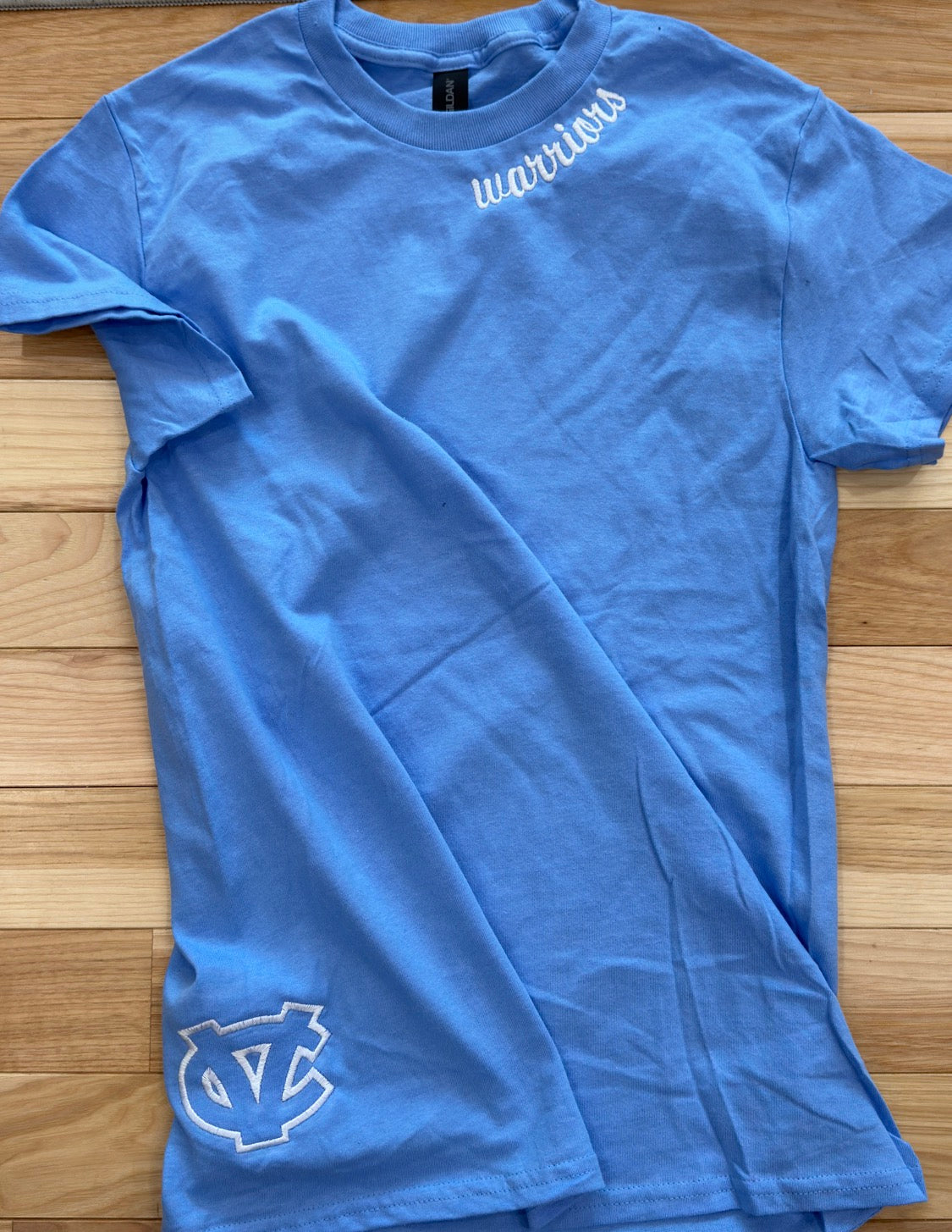 CV warriors embroidered tee