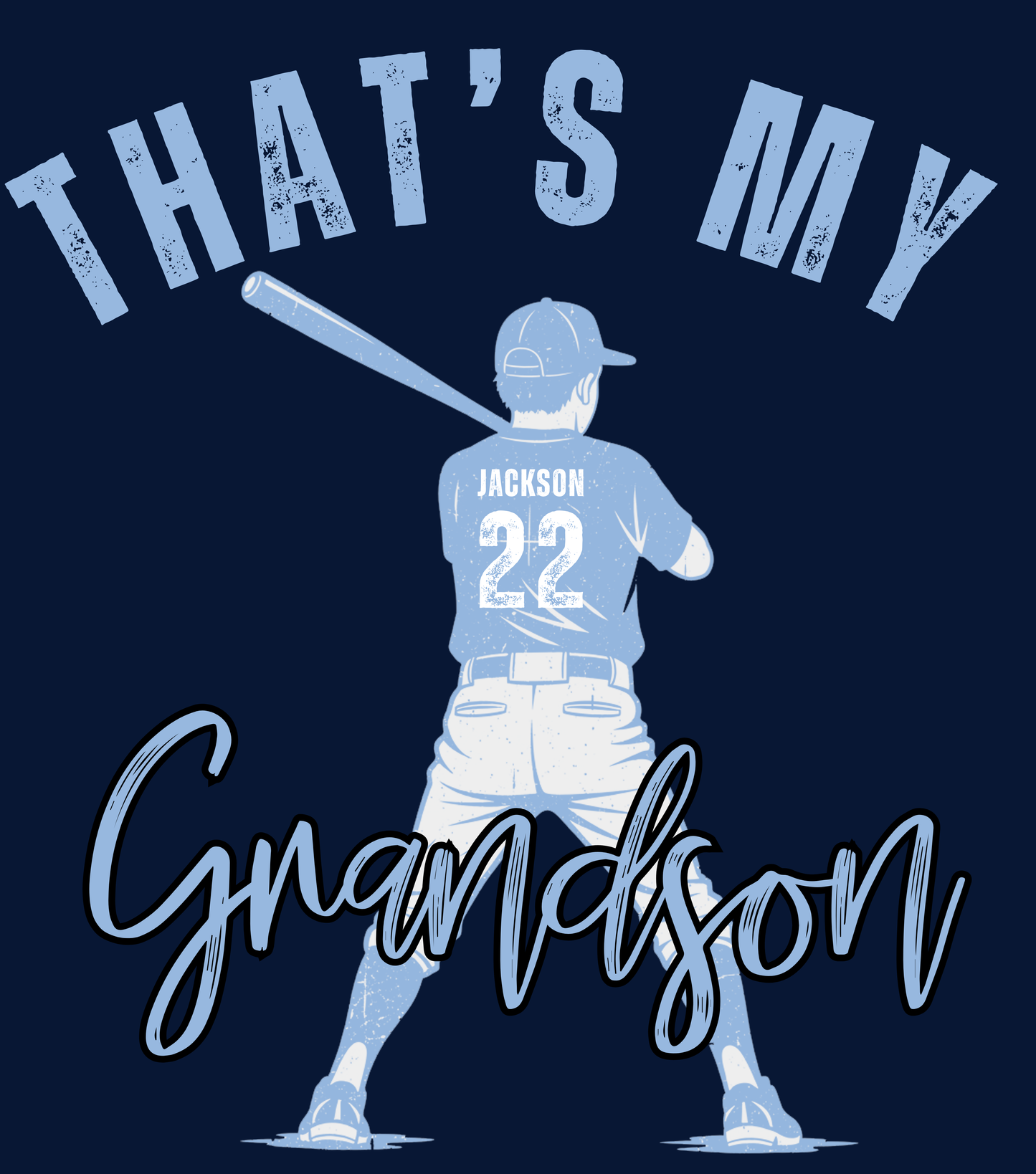 That’s my Grandson- baseball