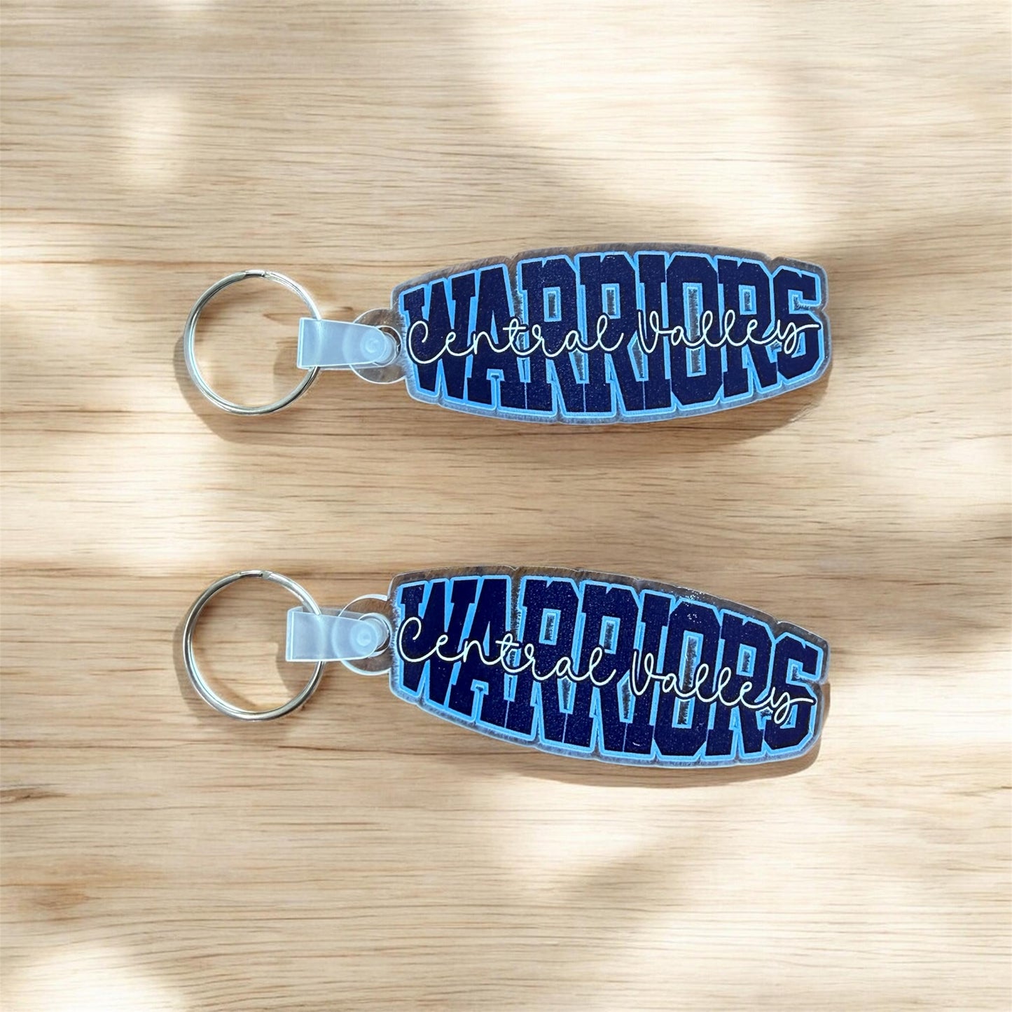 Central Valley Warriors keychain