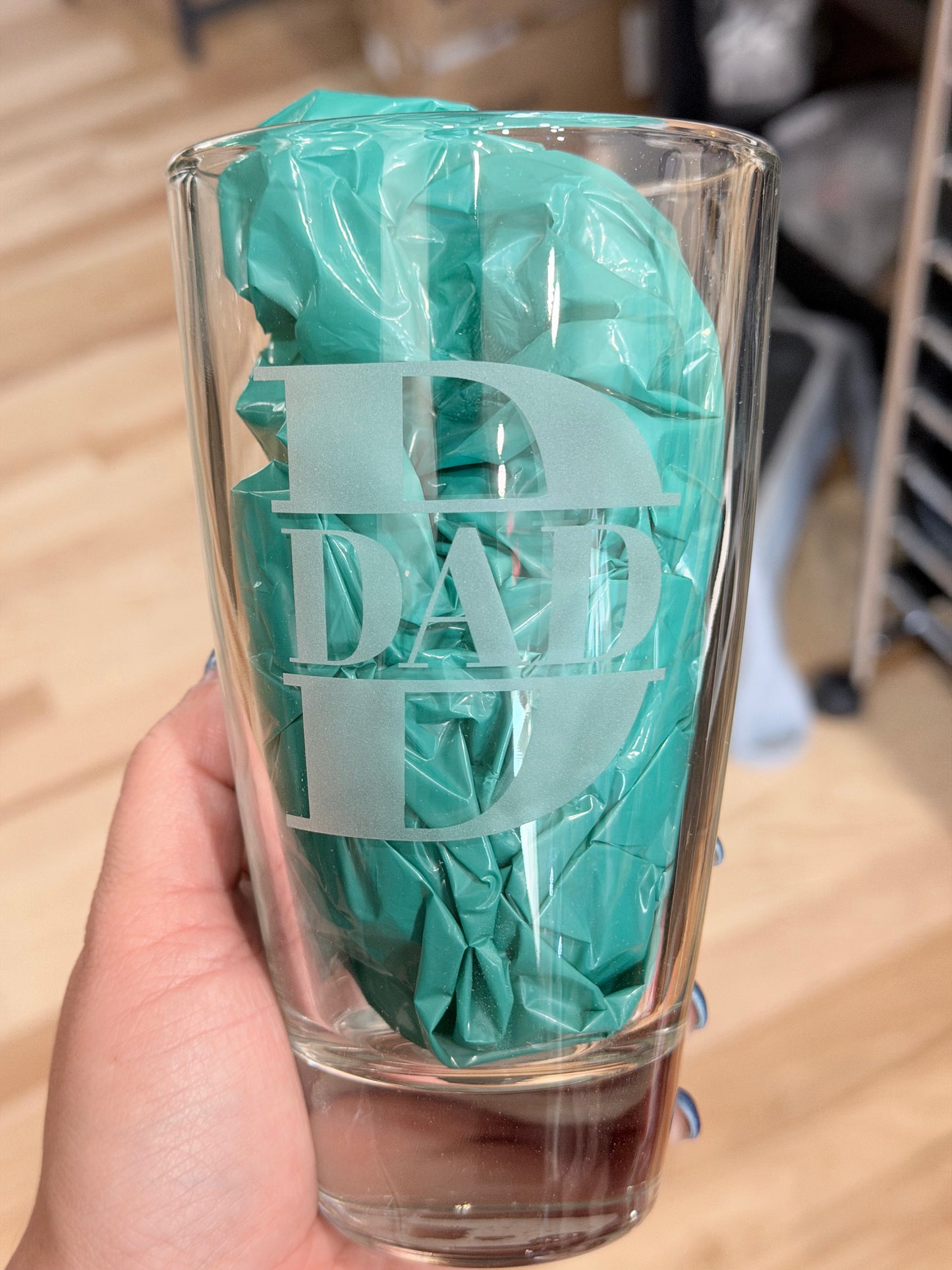 Engraved 20oz Glass