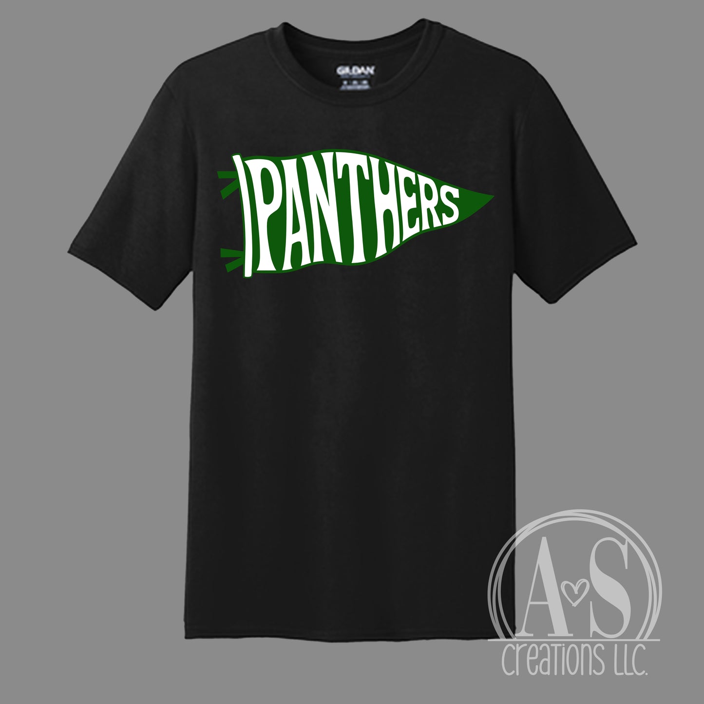 Panthers Pennant - Black