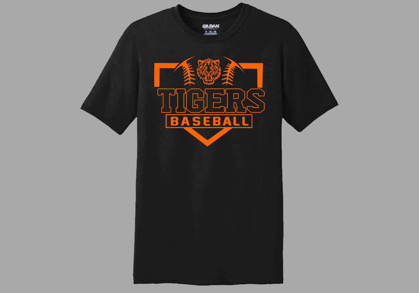 Tigers Baseball Home Plate