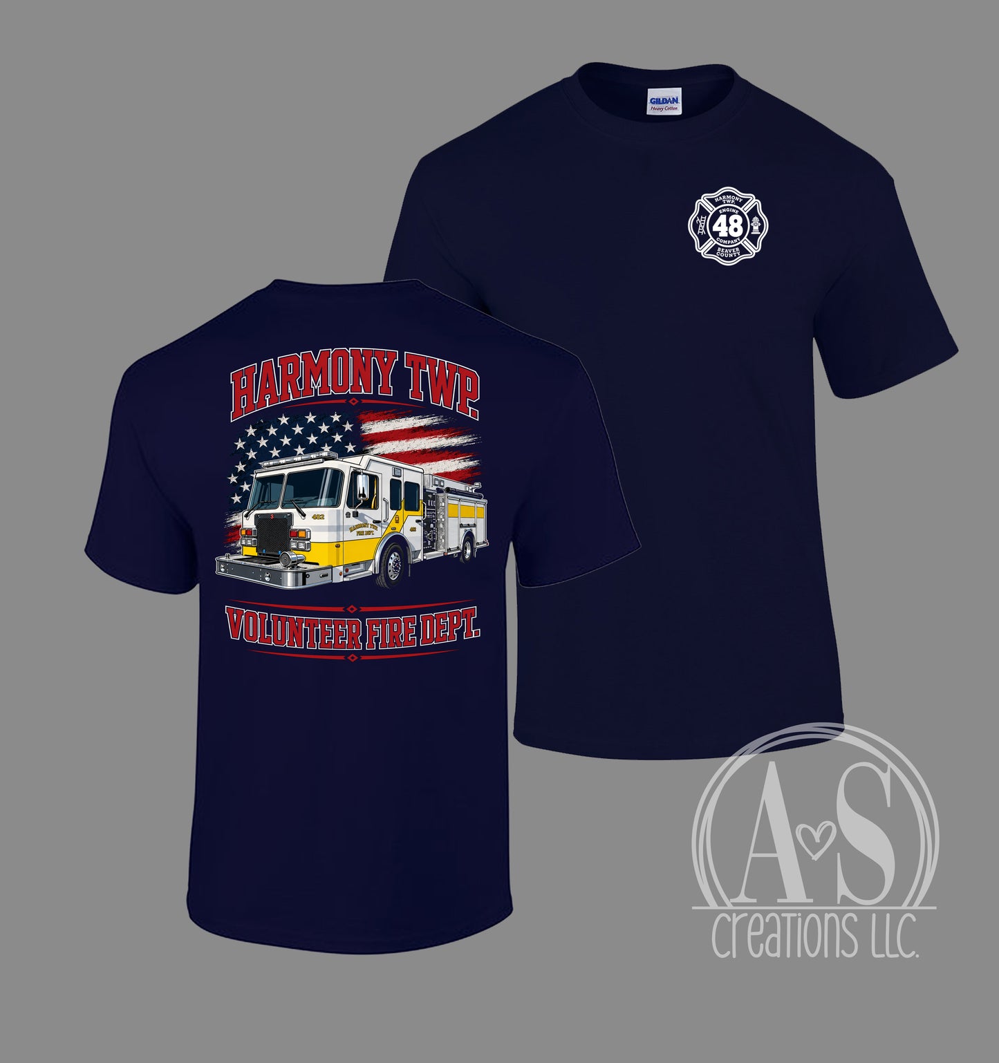 Harmony Township Truck - Navy Blue - YOUTH