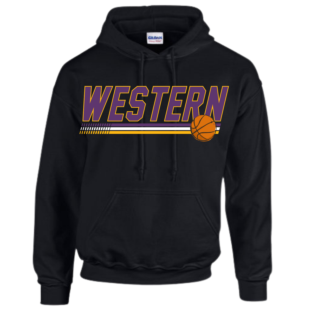Western Basketball - Black