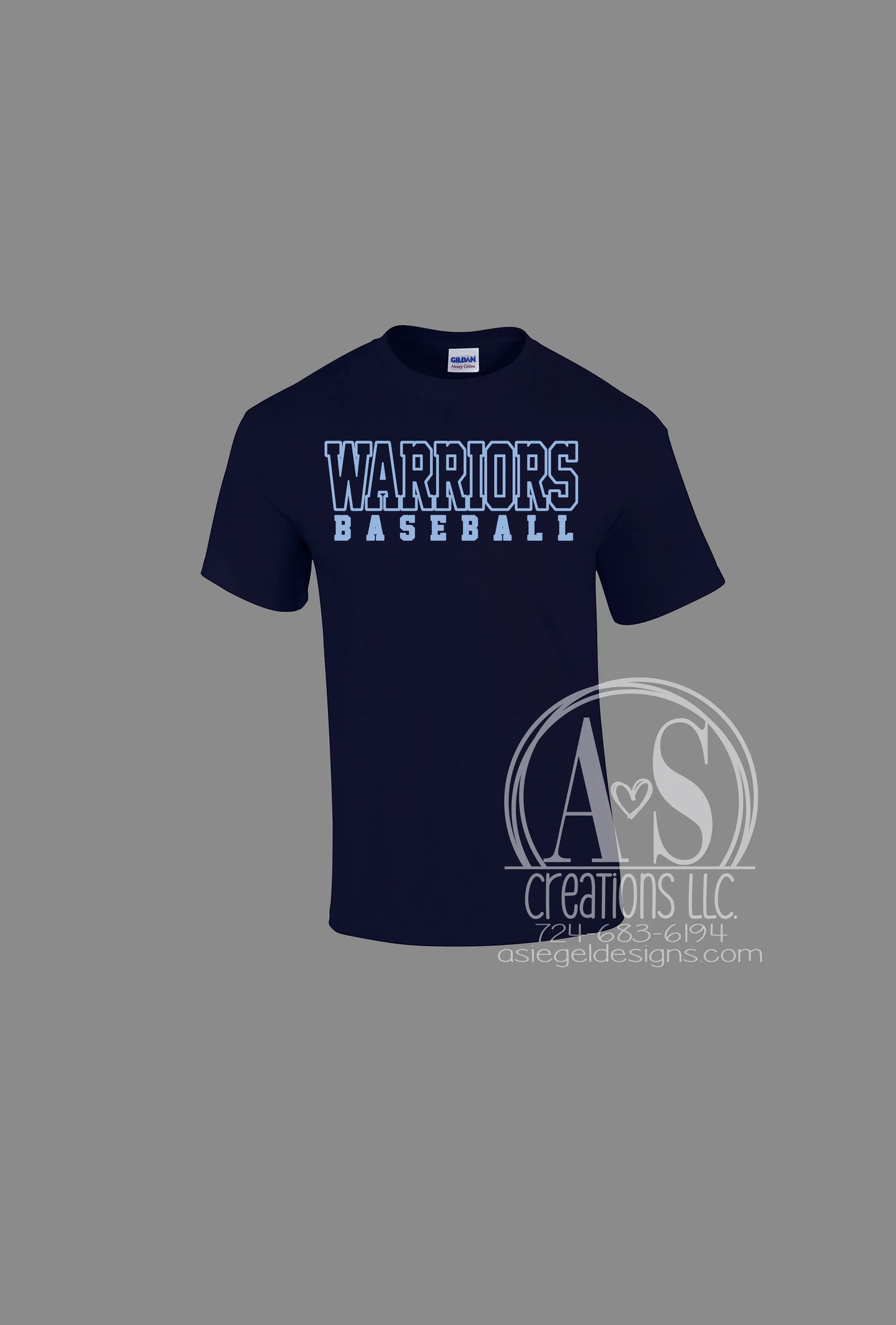 Warriors Baseball - Navy