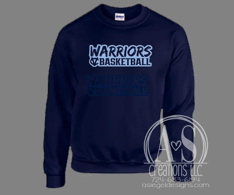 Warriors Basketball CV - Navy