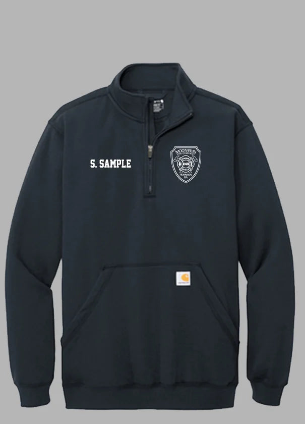 Moon Fire Carhartt 1/4 Zip Sweatshirt