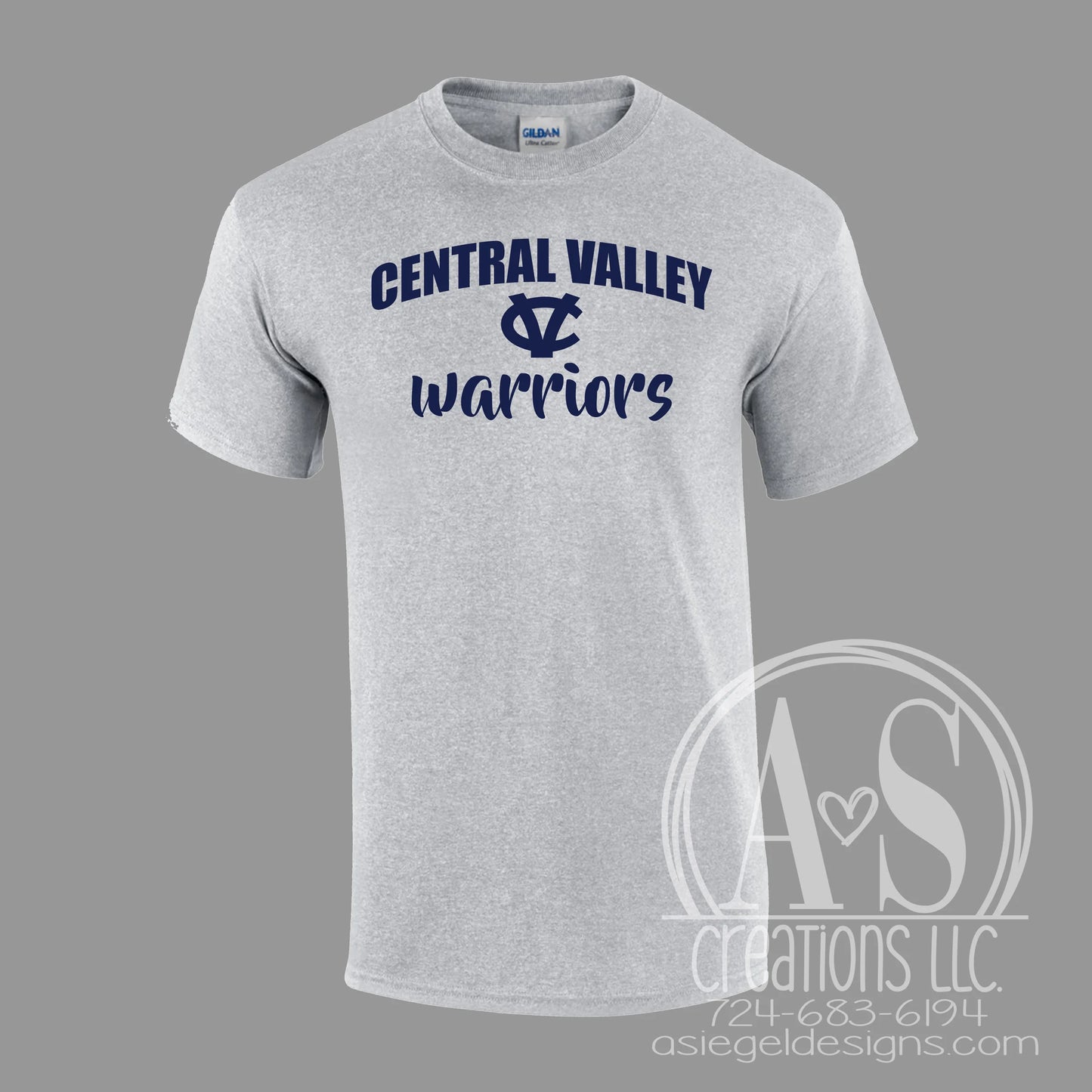 Central Valley Warriors - Sport Grey