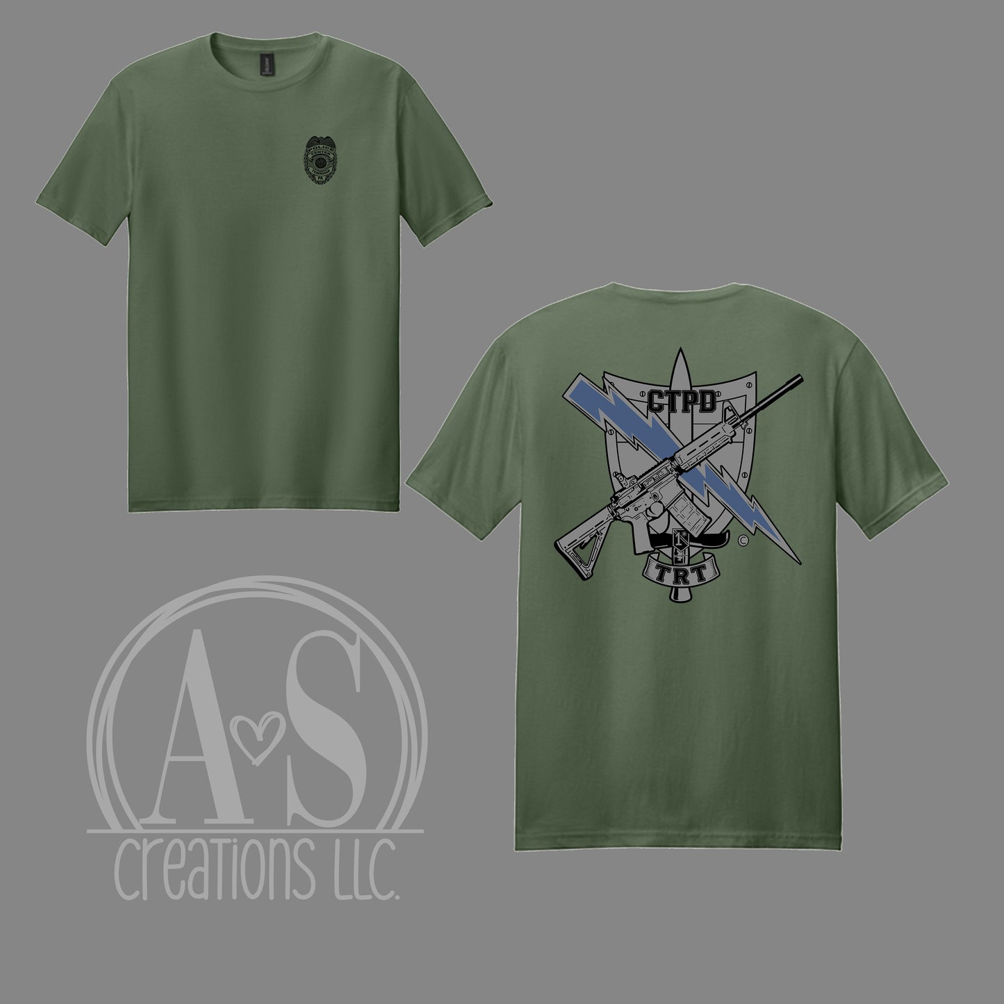 CTPD TRT- Military Green