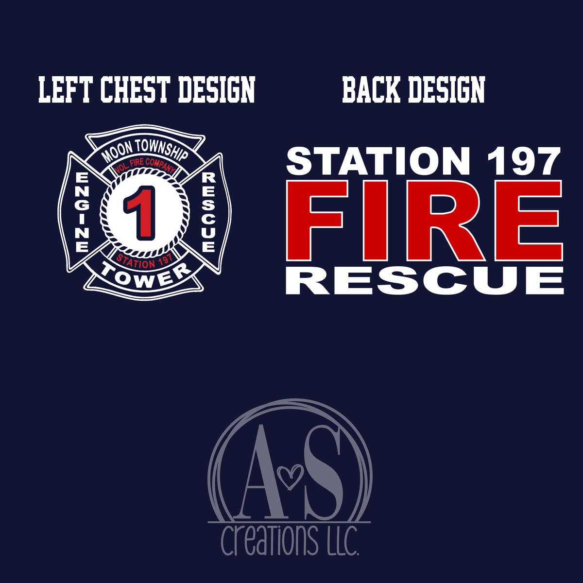 Tower Option 3- Navy