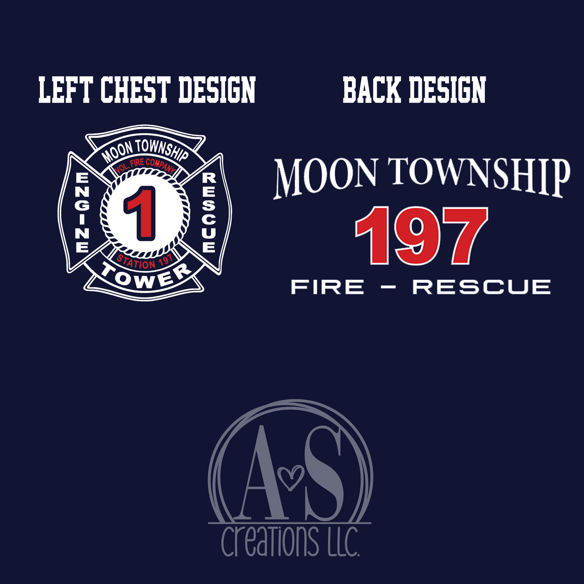 Tower Option 2 - Navy