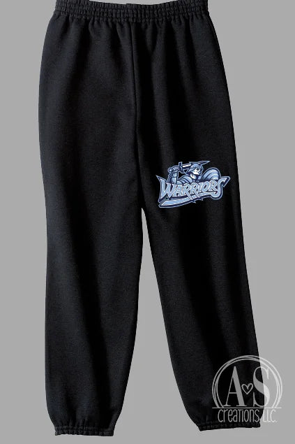 Warriors Sweatpants - Black