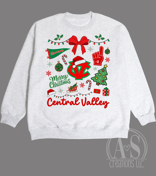 Central Valley Christmas Spirit-Ash Grey