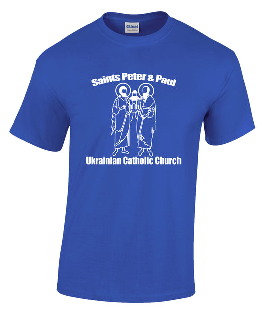 Saints Peter  & Paul Church - Royal Blue + White