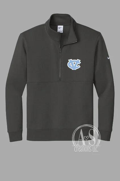 CV 1/2 Zip NIKE Long Sleeve- Gray