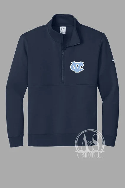 CV 1/2 Zip NIKE Long Sleeve- Navy