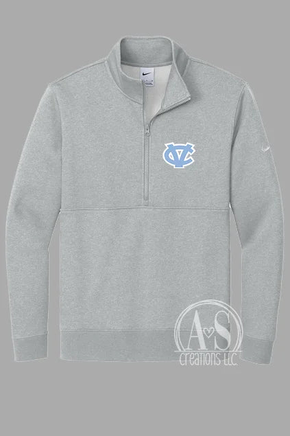 CV 1/2 Zip NIKE Long Sleeve- Sport Grey