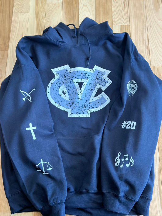Multi Sport Sleeve Sweatshirt & Hoodie