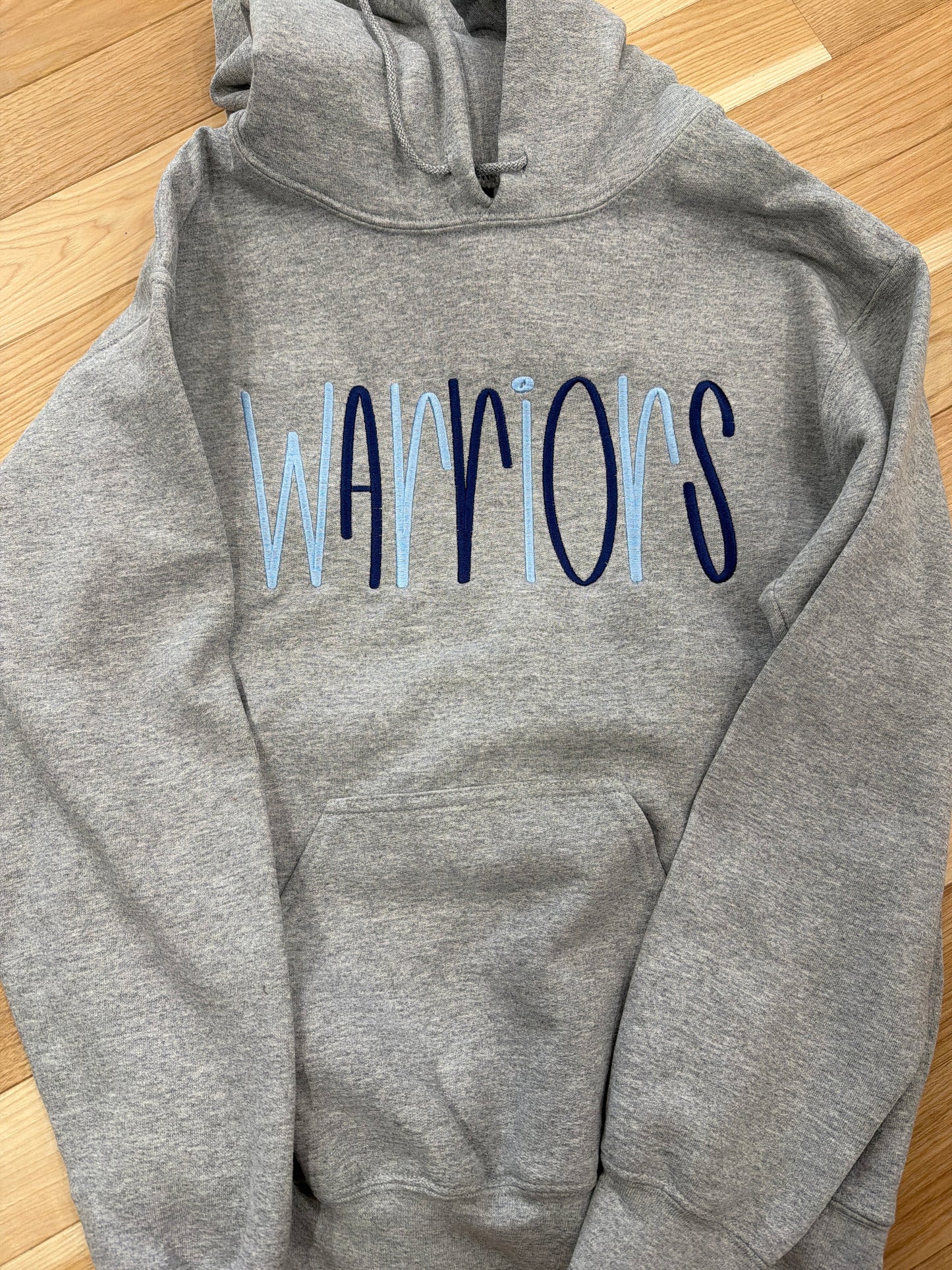 Warriors handlettering