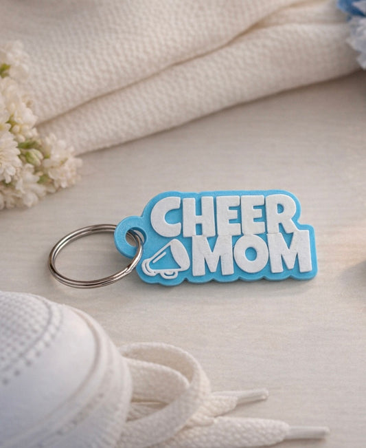 Cheer Mom Keychain