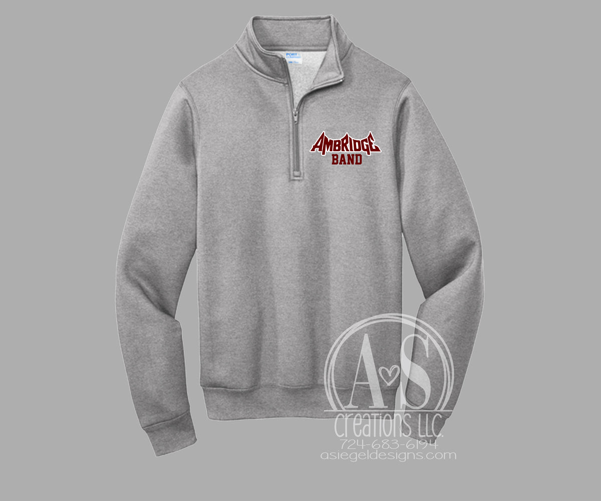 Ambridge Band Fleece 1/4 Zip - Sport Grey