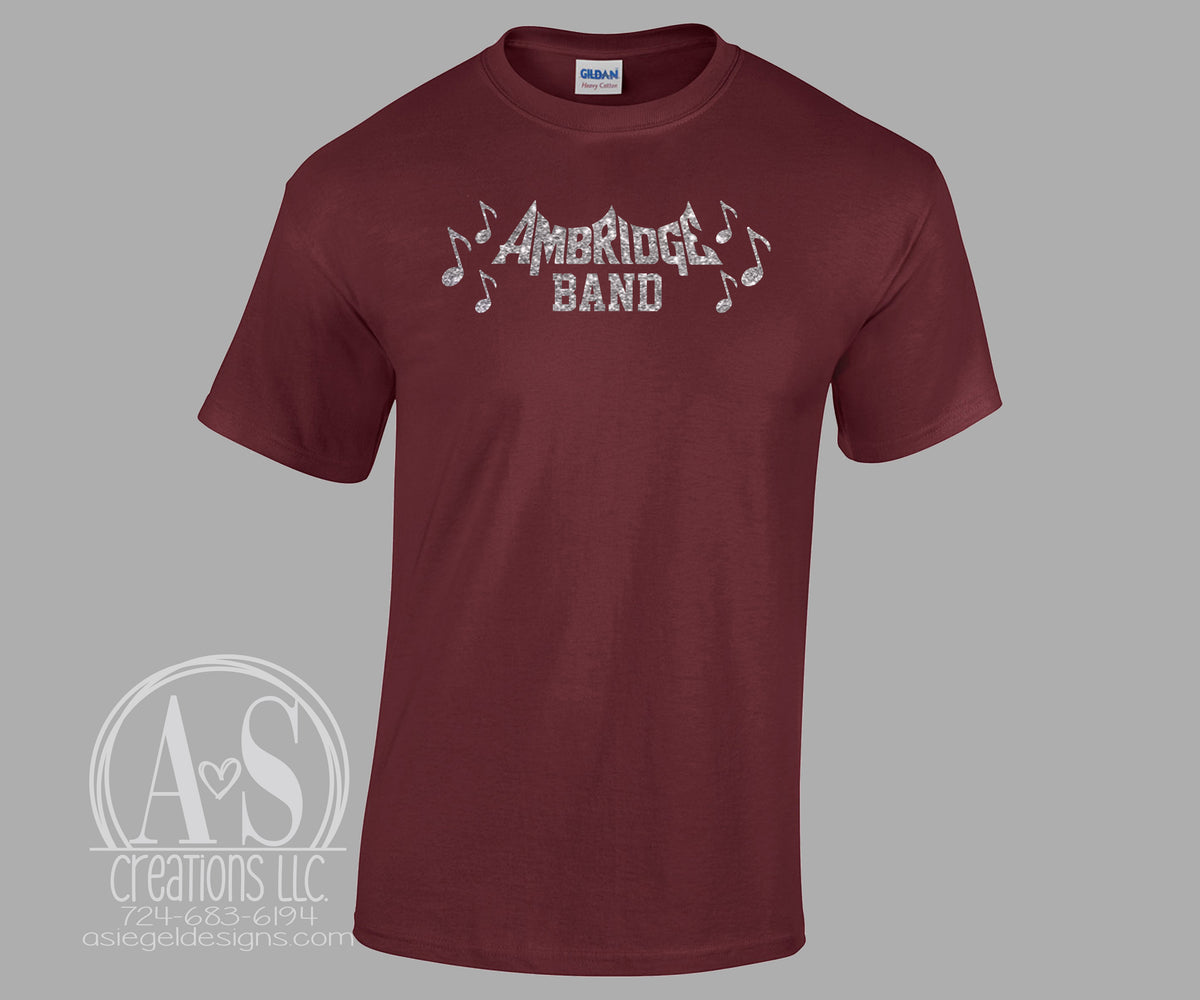 Ambridge Band - Maroon GLITTER