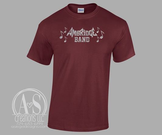 Ambridge Band - Maroon GLITTER