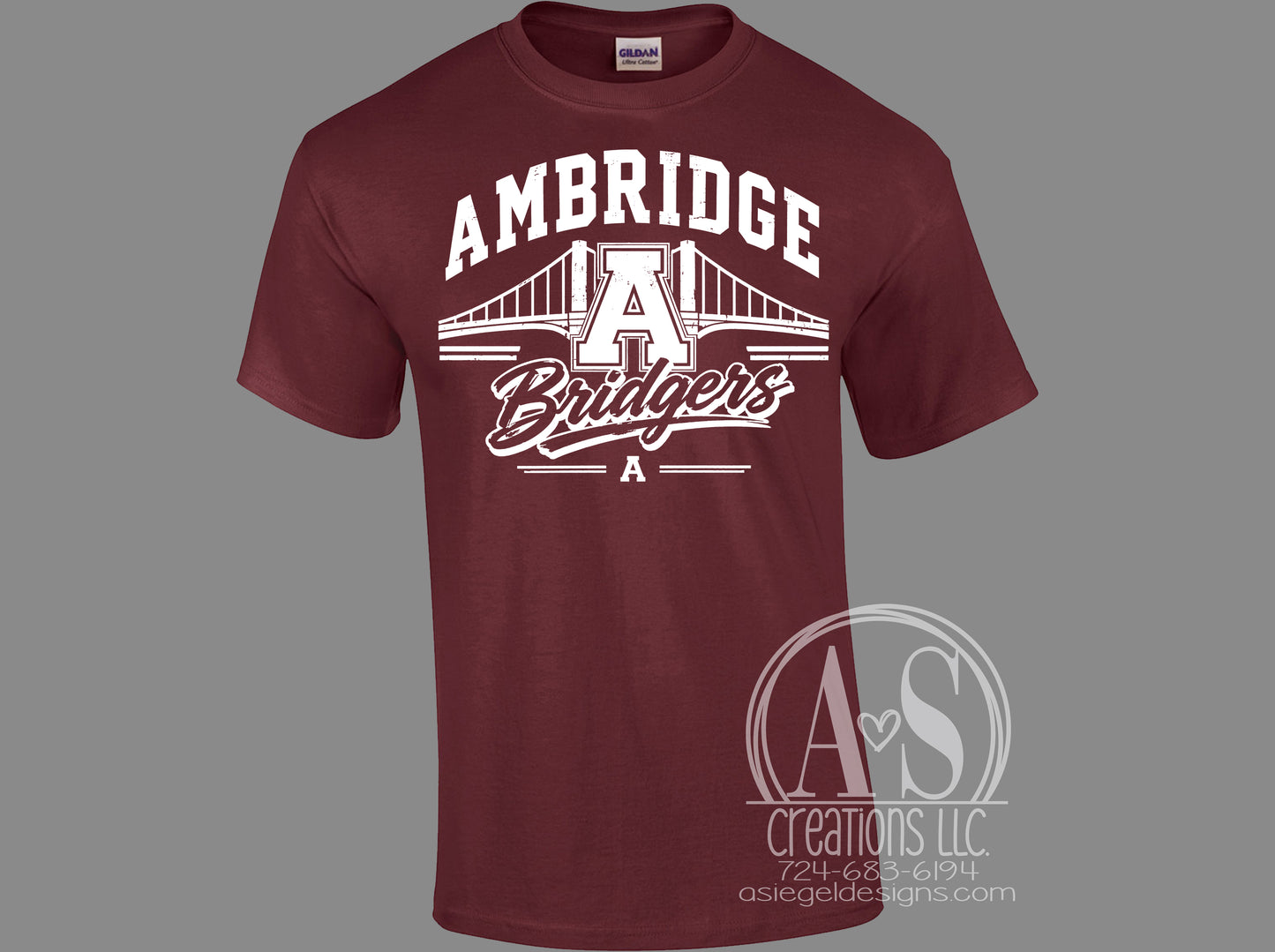 Ambridge Bridgers - Maroon