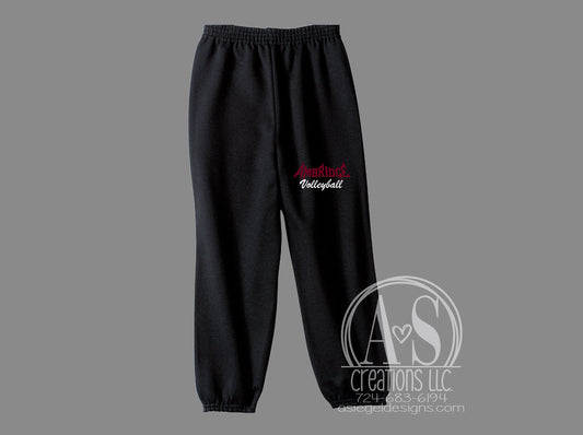 Ambridge Volleyball Sweatpants - Black