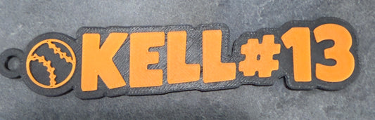 3D Bag Tag - Baseball