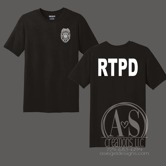 RTPD - Black Tee