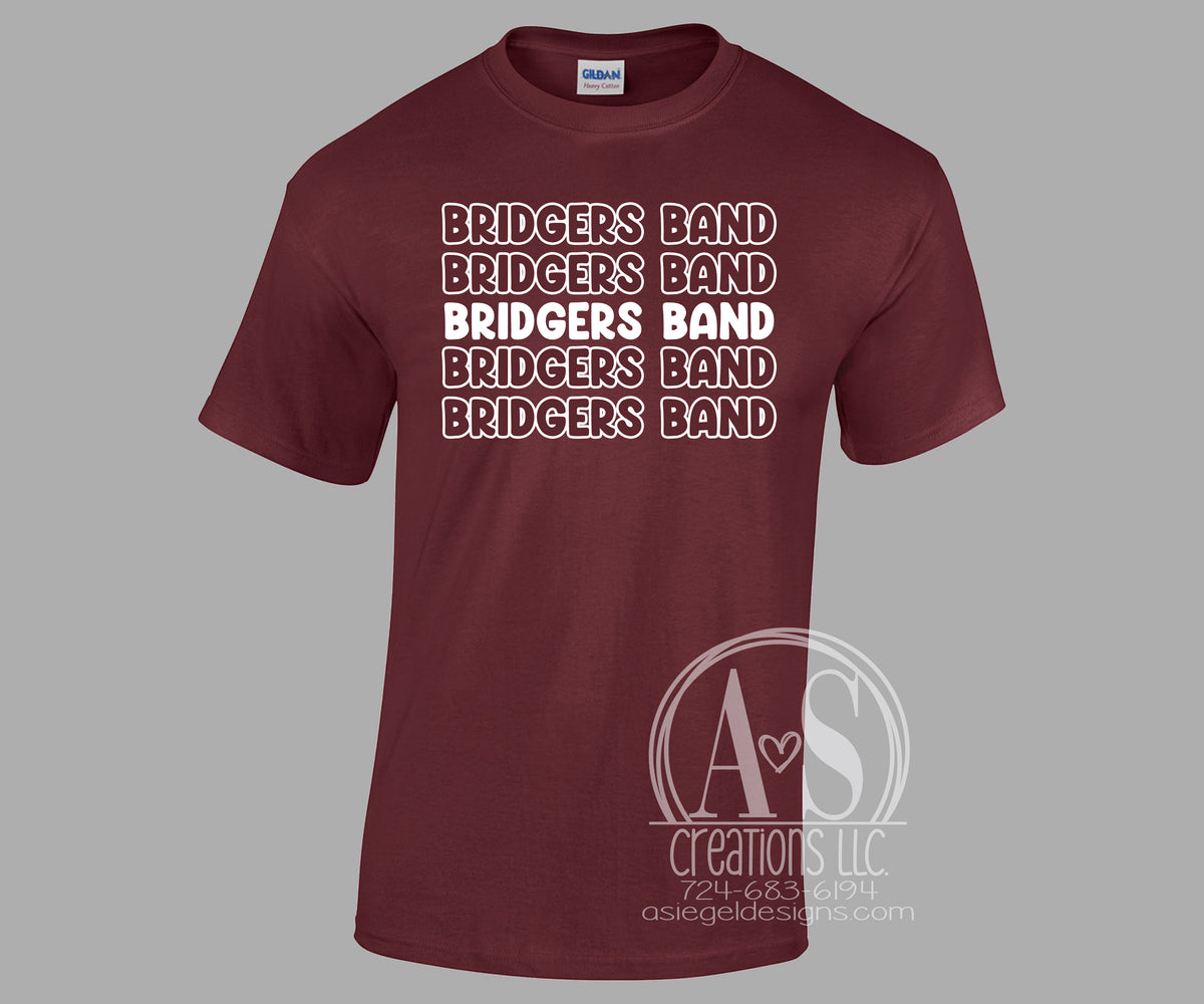 Bridgers Band - Maroon