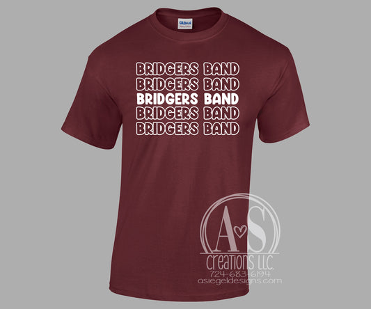 Bridgers Band - Maroon