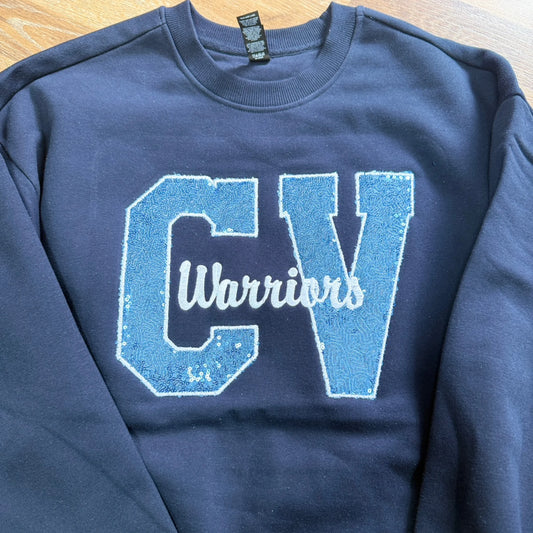 CV Custom Sequin Sweatshirt