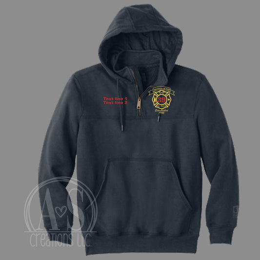 Carhartt 1/4 Zip Hoodie - Ohioville