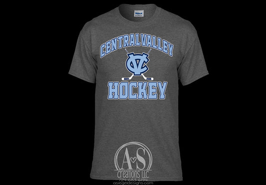 Central Valley Hockey - Dark Heather Grey