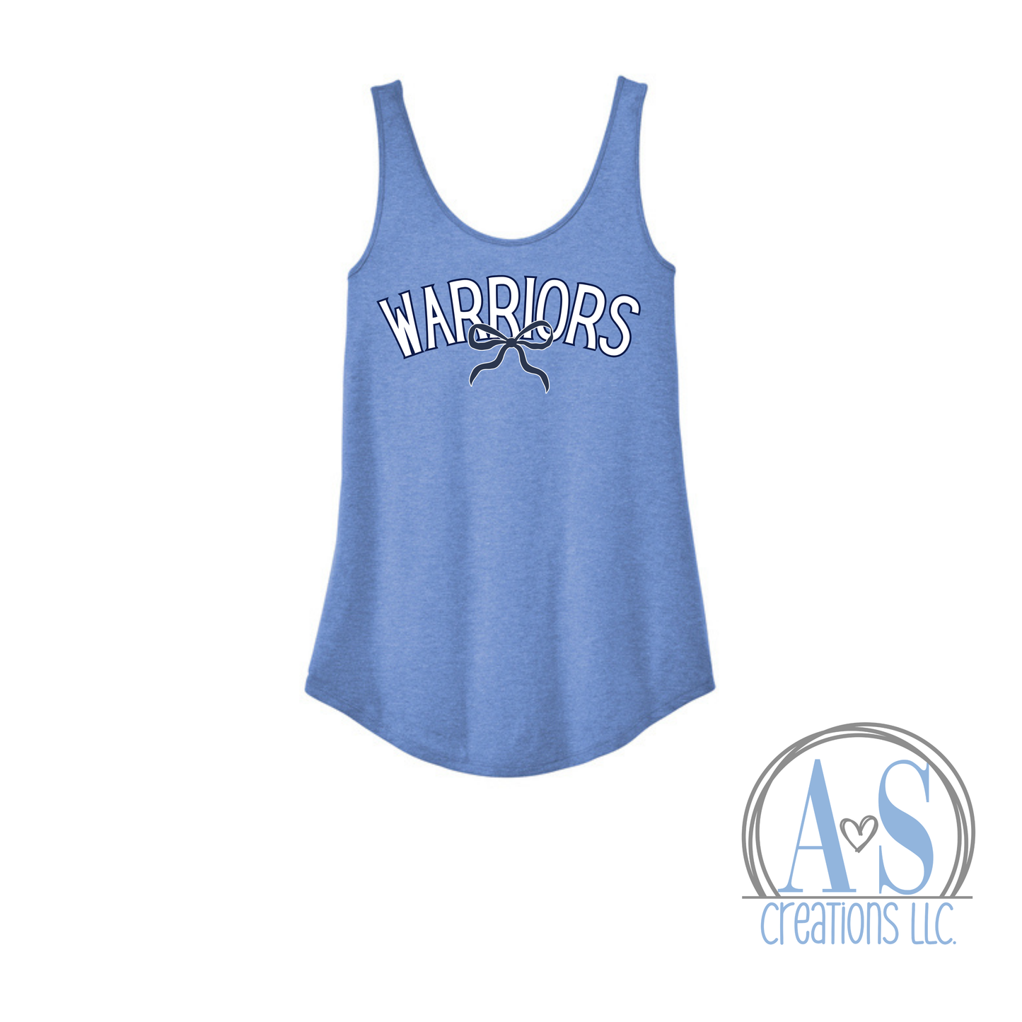 Warriors Bow Tank Top - Lil' Warriors Fundraiser