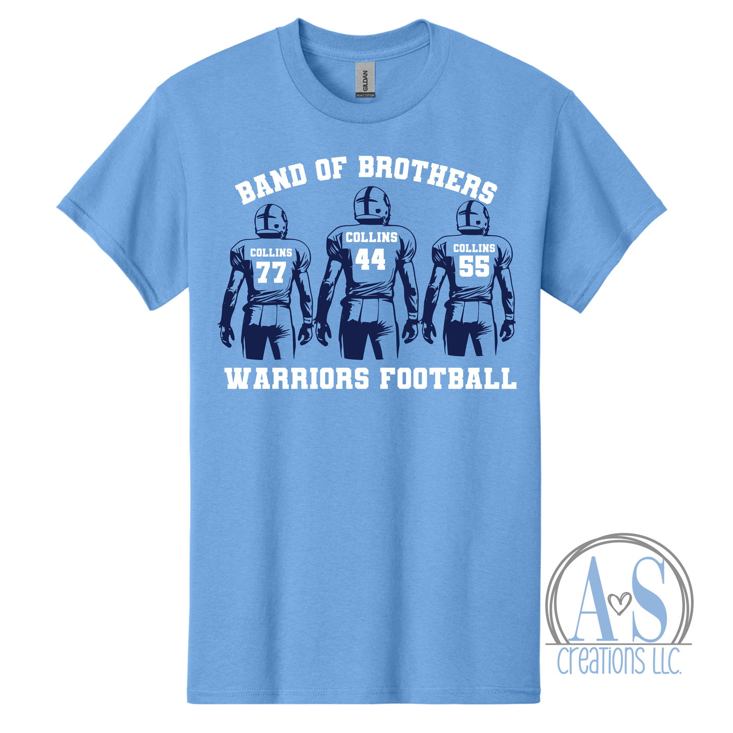 Band of Brothers Warriors Football (3 Players) - Lil Warriors Fundraiser