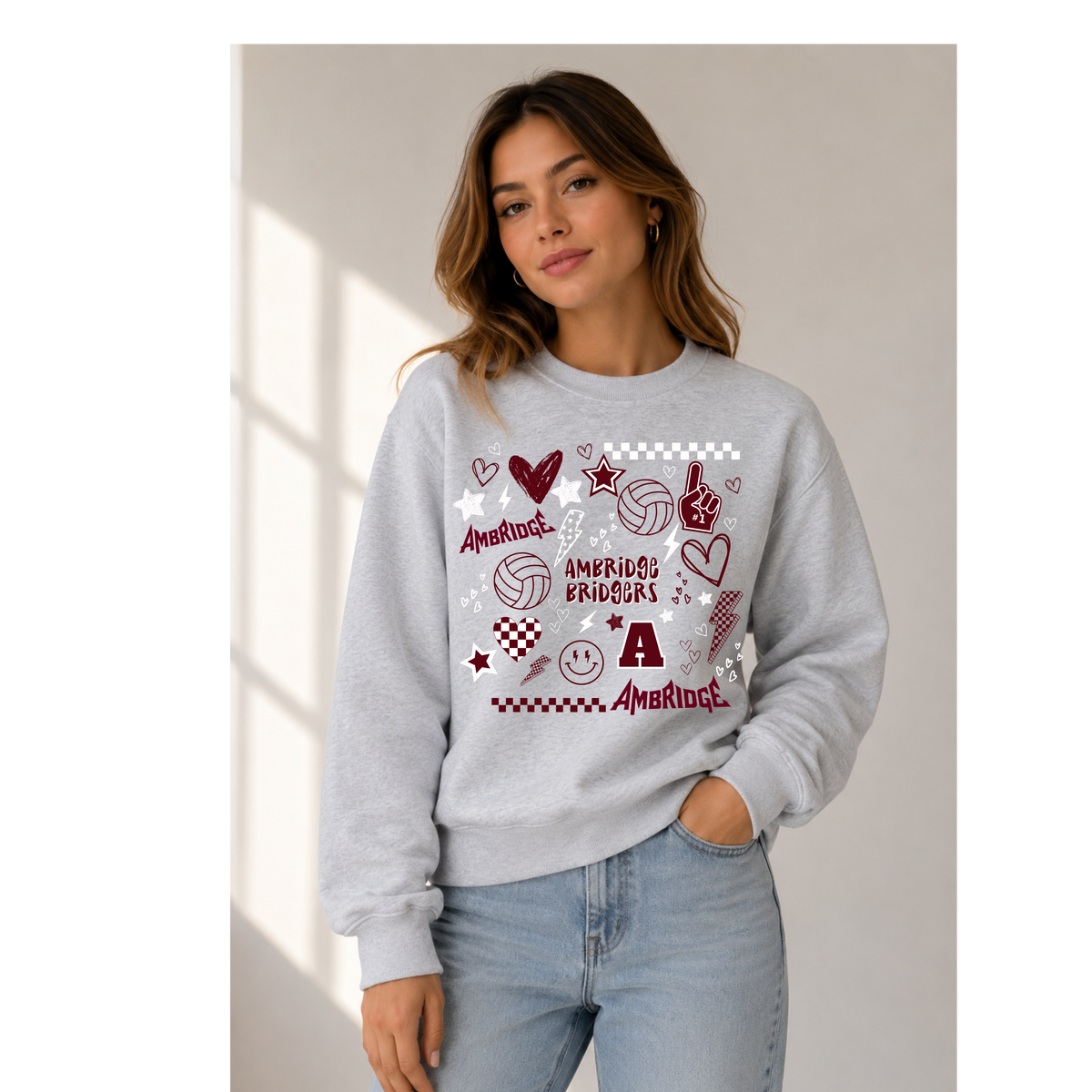 Ambridge Volleyball Spirit - Sport Grey