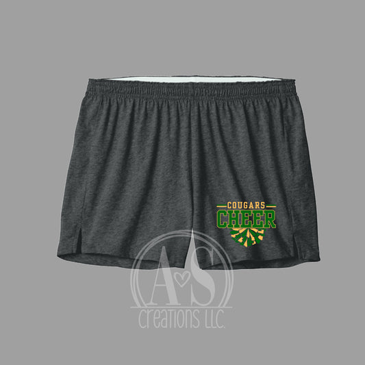 Cotton Shorts - Dark Heather Grey
