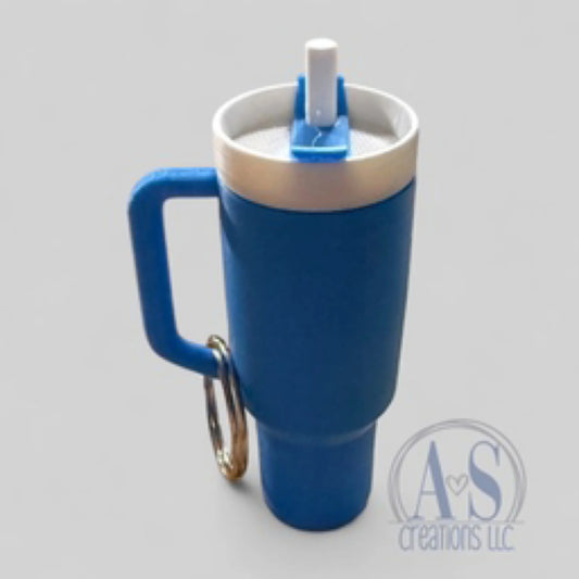 Cup Inspired Chapstick Holder Keychain