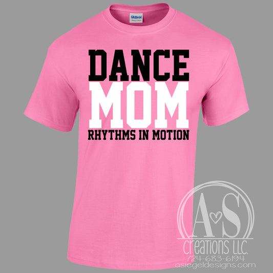 Dance Mom Block Tee - Pink
