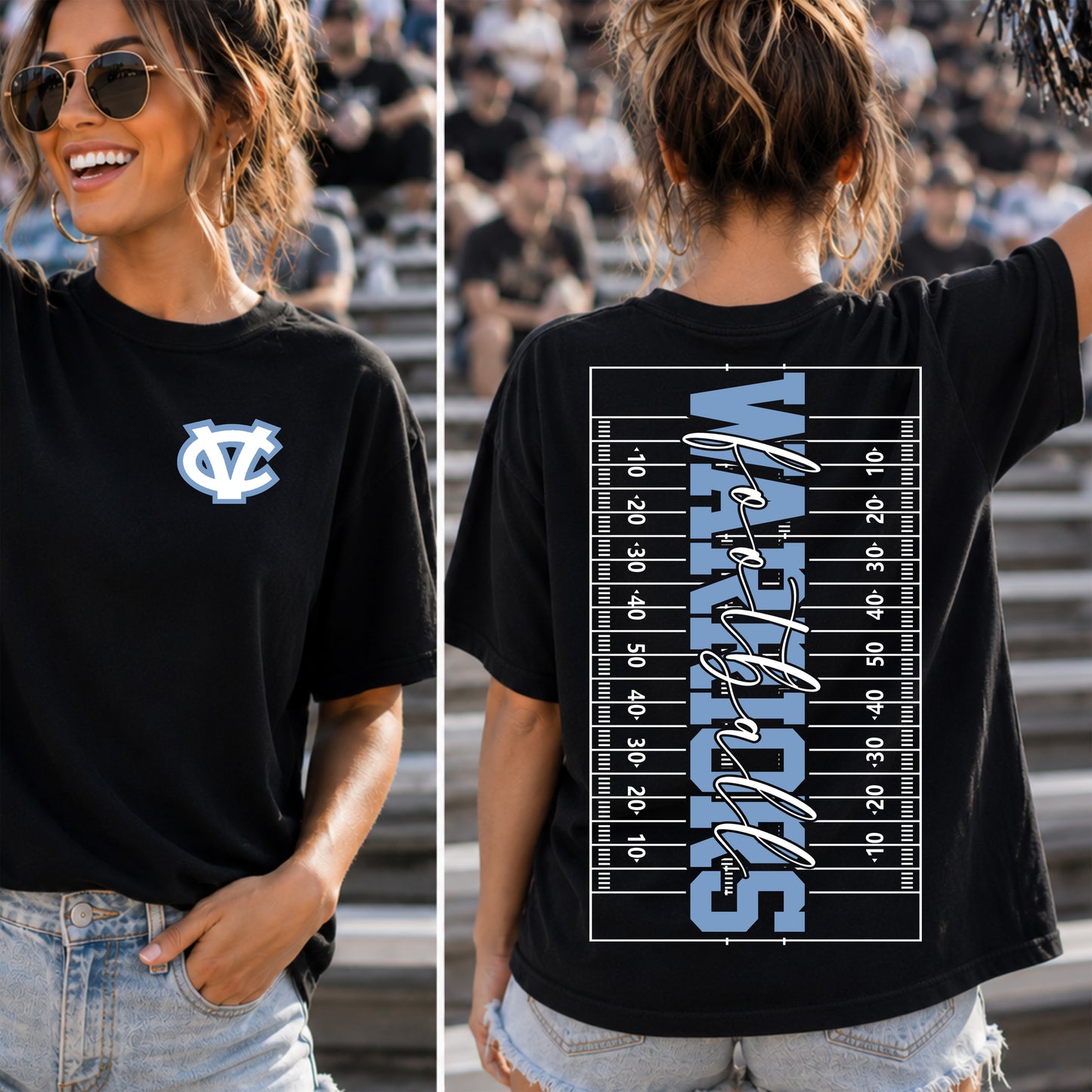 Warriors Football Field Design- Lil' Warriors Fundraiser