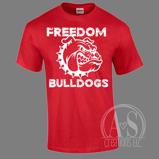 Freedom Bulldogs - Red/White