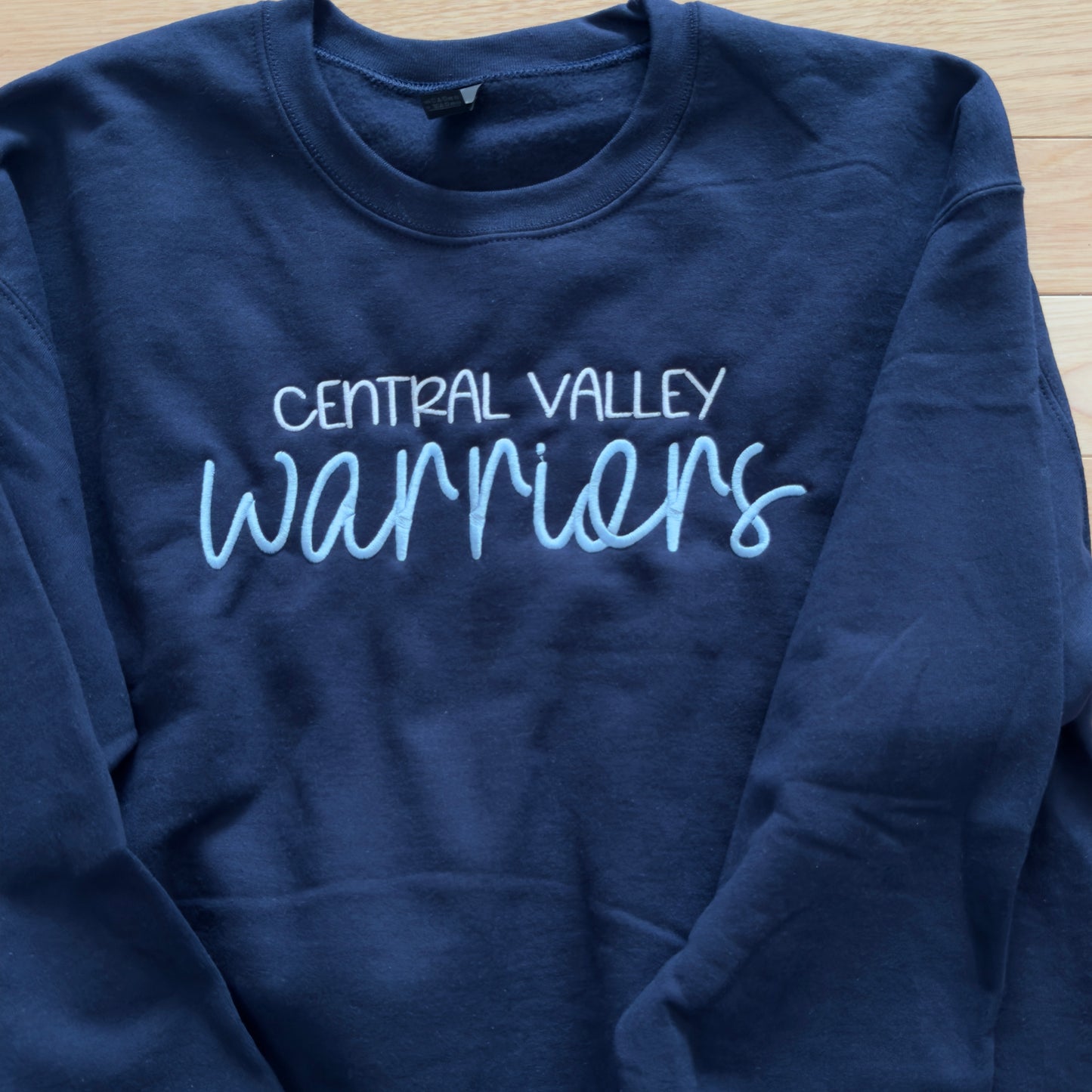 Central Valley Warriors Embroidered sweatshirt